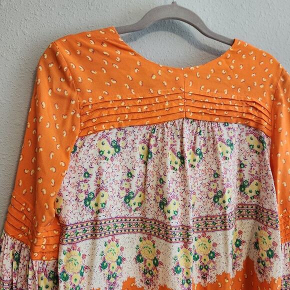 Maeve by Anthropologie‎ Ceresco Peasant Long Sleeve Top Size XS - Picture 12 of 13